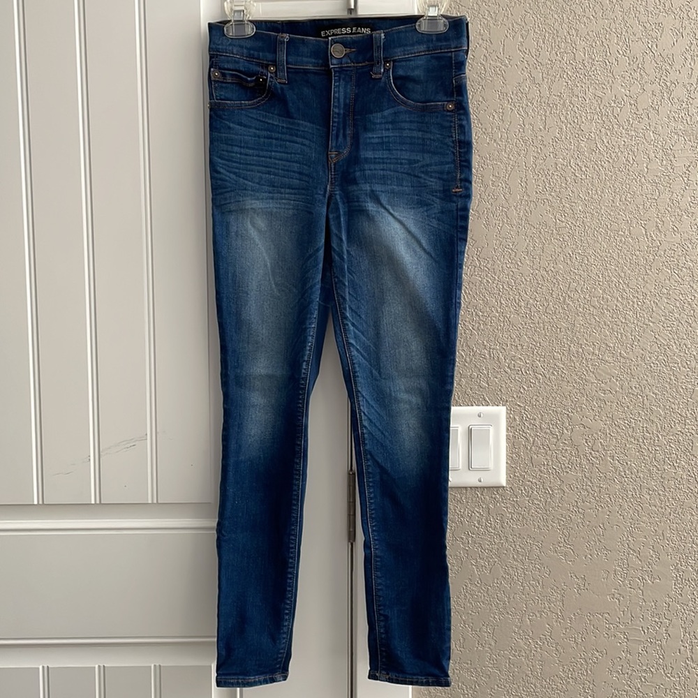 Express jeans high rise legging - size 6S